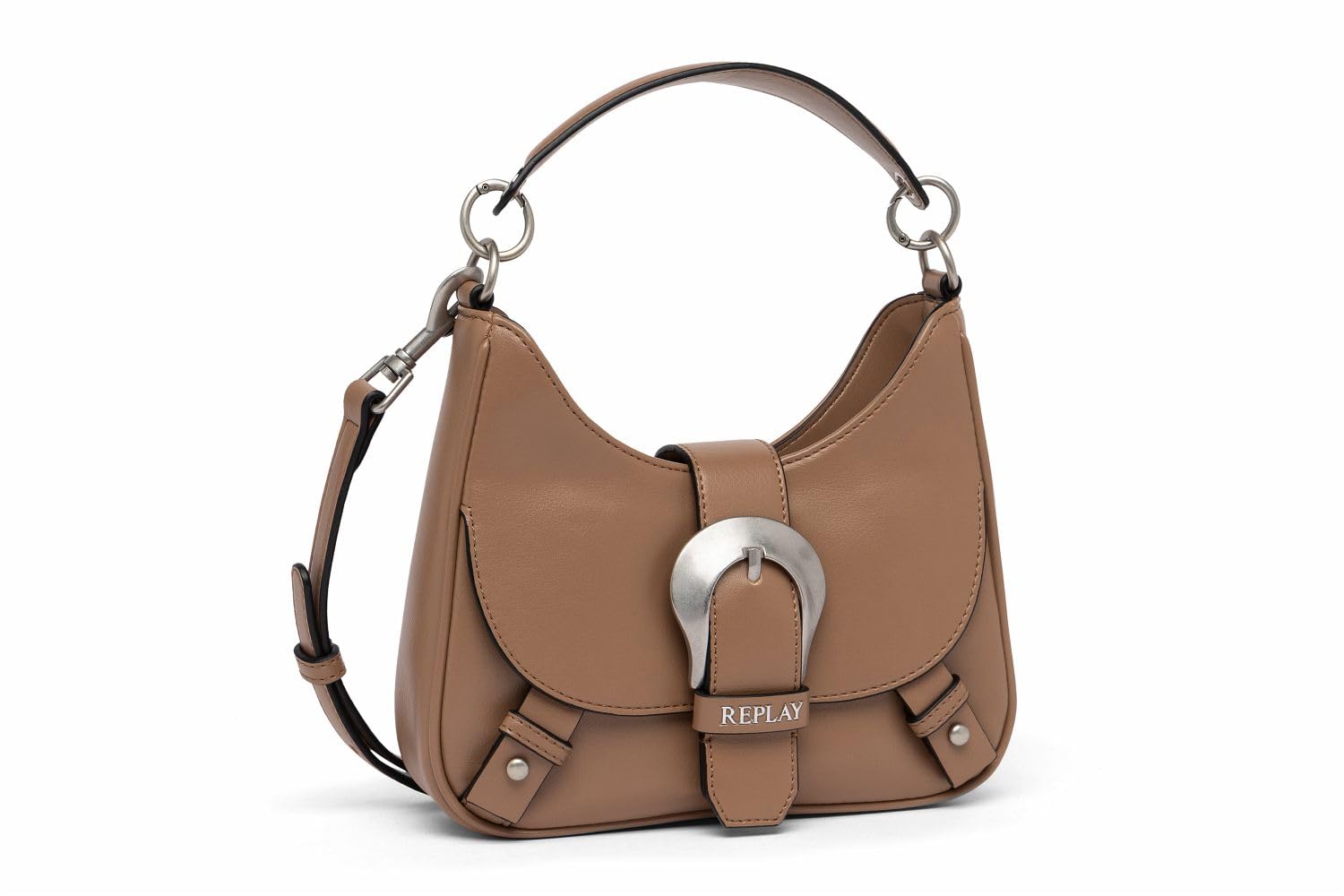 Sac Bandoulière REPLAY Crossbody Femme, Couleur Dirty White (ivoire), Neuf Avec étiquettes