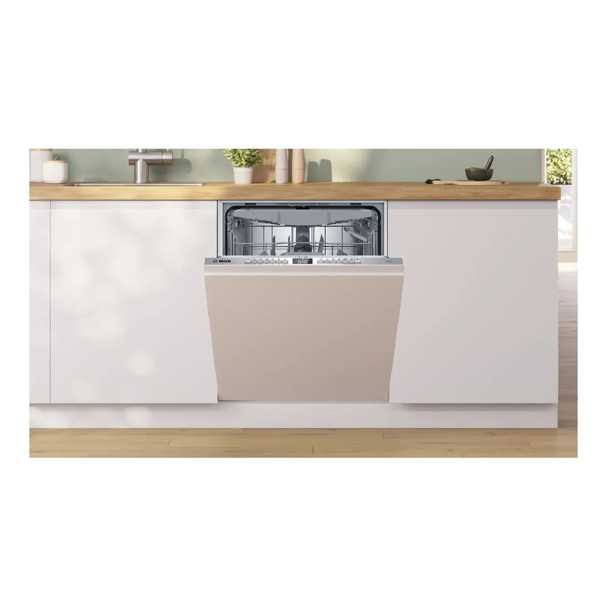 Bosch - zmywarka do naczyń, seria 4, szerokość 60 cm, 14 serwisów, 3rd taca, Home Connect, Motor Eco Silence, biały, SBH4ECX28E