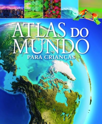Atlas do mundo para crianças formato menor: