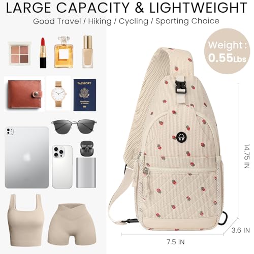 Image of Vankor Small Crossbody Purses Bags for Women Men Travel, Chest Sling Bag Women Casual Cross Body Bag for Woman Sling Backpack