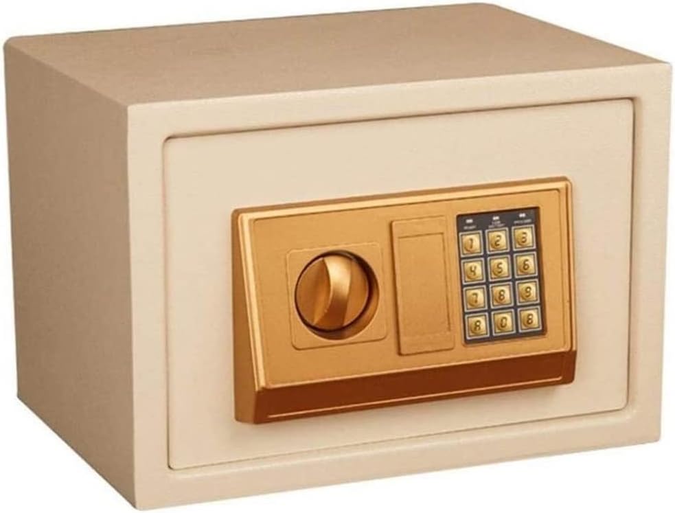 Cabinet Safes Safe Box for Home Digital Safe Box Large Capacity Steel Security Deposit Boxes with Keypad for Home Office Hotel 25x35x25cm