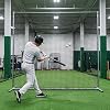Baseball Softball Backstop Nets,Sports Net with 33ft Rope or Steel Hanging Kit, Nylon Nets Also for Basketball Soccer Lacrosse Hockey.