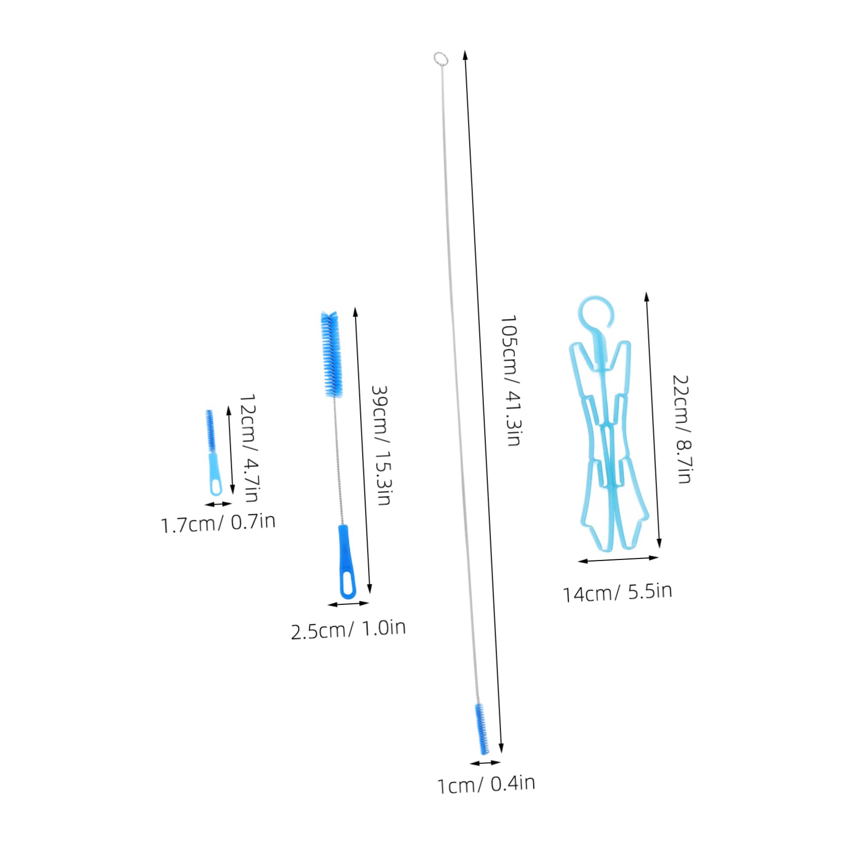 Unomor Water Bottle Cleaning Brush Kit Cleaning and Easy-to-use for Outdoor Water Bladder