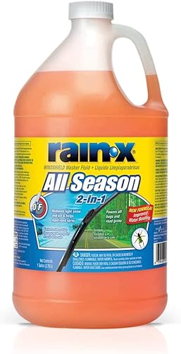 Rain-X Líquido para limpiaparabrisas de 0 grados 1 galón