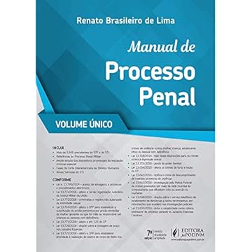 Capa do livro Manual de Processo Penal