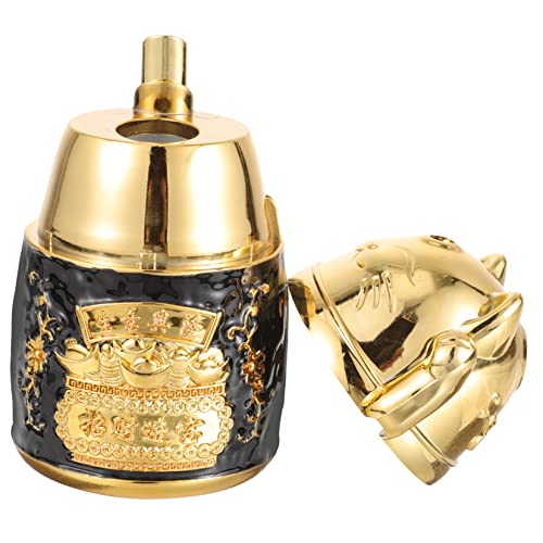 Cabilock Tarro De Almacenamiento De Palillos De De Lujo Palillero De Acrílico Tapa Palillero De Escritorio