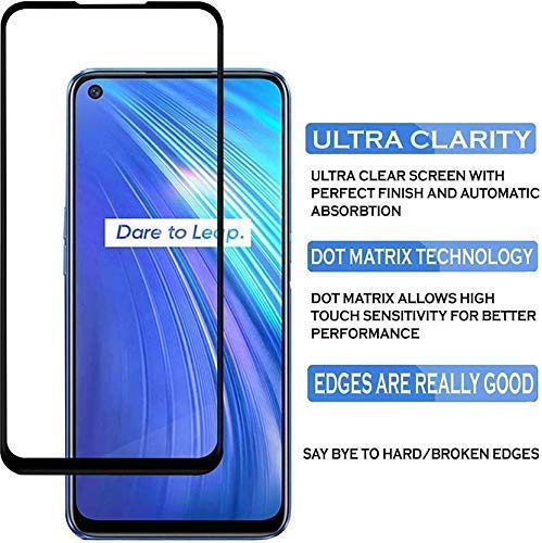 Image of DD SON (Black 11D Tempered Glass for Samsung, Redmi etc (Q-Realme 7 /7i)