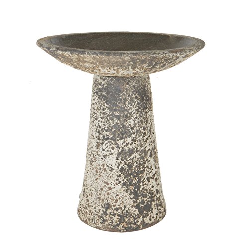 Go Garden Ancient Salt Glaze Bird Bath
