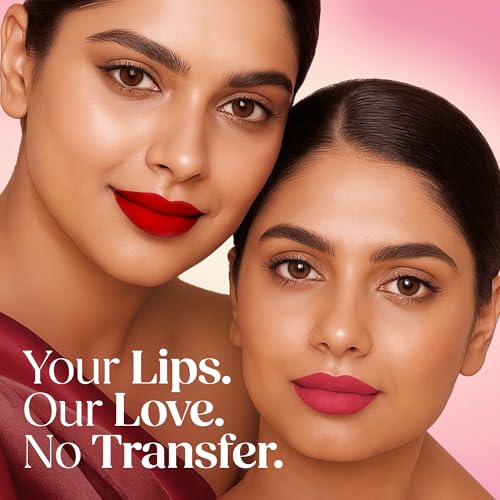 Image of Hilary Rhoda Matte Love Non Transfer Liquid Lipstick | Lightweight & Matte Finish | Waterproof Lipstick for Women | Long Lasting & Non-Drying Lipstick | 5ml (Cocoa - Shade 17)