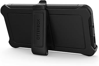 OtterBox Samsung Galaxy S24+ Plus Defender Series Pro Case - Black, Rugged & Durable, with Port Protection, Includes Holster Clip Kickstand