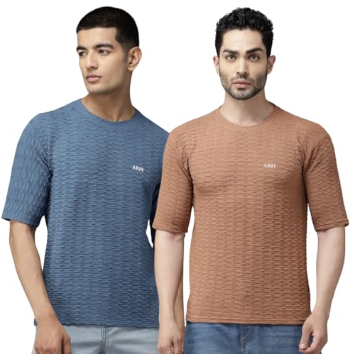 Image of TICOSS Men's Polyester Regular Fit T-Shirt