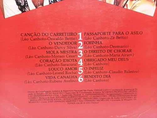 Lp Vinil Léo Canhoto E Robertinho Canção Do Carreteiro