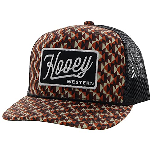 HOOEY Adjustable Snapback Trucker Mesh Back Hat (Lakota - 2248T-BRBK)