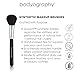 Bodyography Fan Brush for Highlighting & Blending | Soft Synthetic Fan-Shaped Bristles for Sheer Application of Powder & Liquid Formulas | Ergonomic Handle for Precision Control