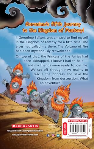The Volcano of Fire (Geronimo Stilton and the Kingdom of Fantasy #5)