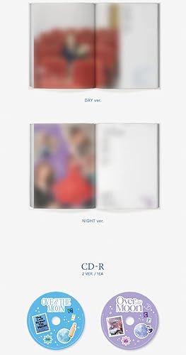 Miniatura 4 de Lee Chaeyeon Over The Moon 2do Mini álbum CD+POB+Photolibro + Adhesivo+Postal+Mensaje Especial+Papel de Examinación+Tarjeta de