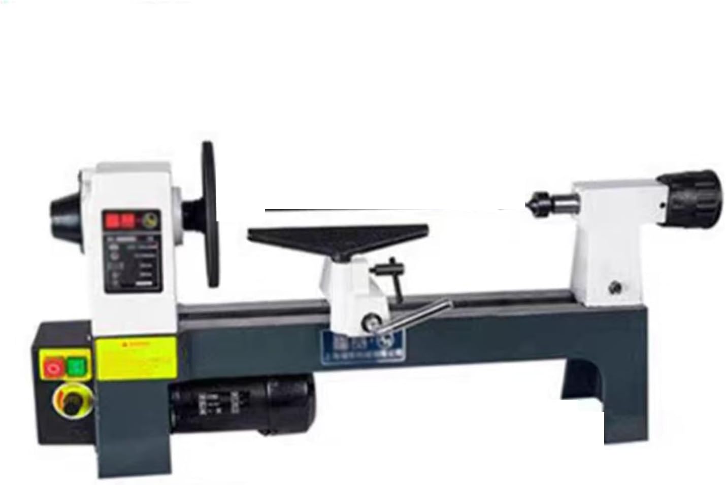 Woodworking Lathe, Multifunctional Micro Lathe, Small Lathe, Wood Turning Machine, for Polishing and Grinding Wooden Bowls and Oboe Reeds, for Household Use