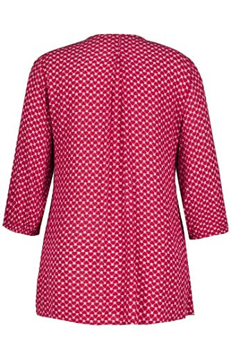 ULLA POPKEN Smokbluse, Bedruckt, A-Linie