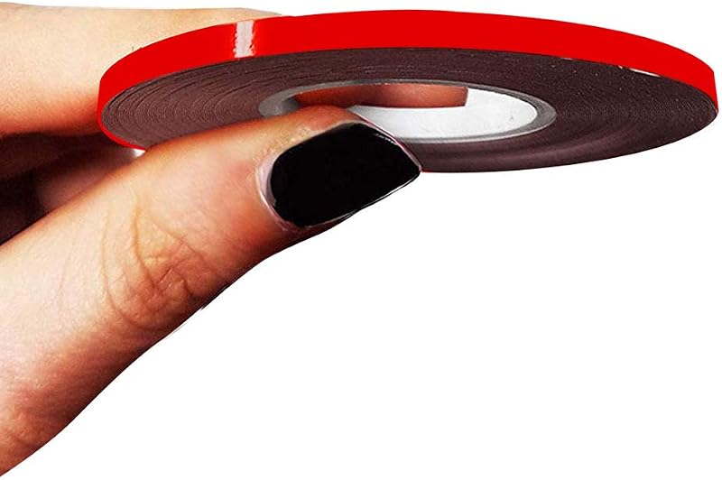 Fita Adesiva Decorativa para Carro 4R Quattroerre.it 10453 Vermelha em Vinil – 3 mm x 10 m