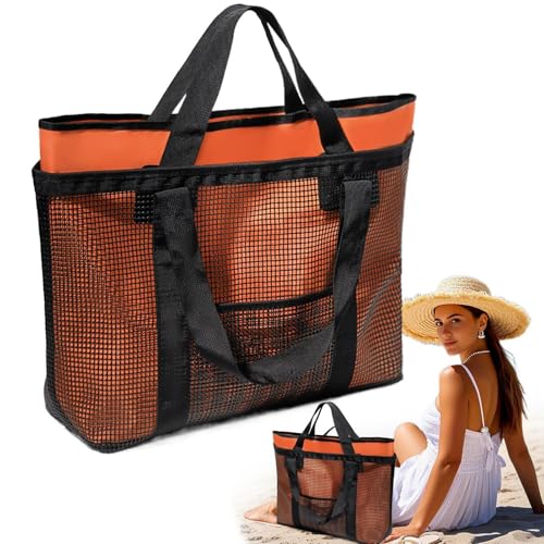 Sac de piscine pour femme imperméable et léger de grande capacité