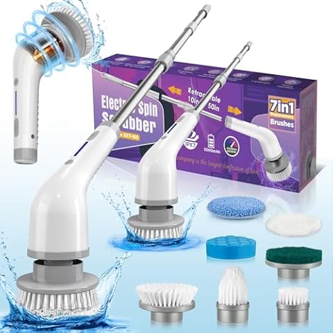 Kuckee Rechargeable Electric Spin Scrubber Cover