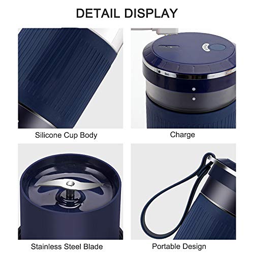 DECDEAL Mini Espremedor Portátil Pessoal Pequeno Copo de Suco Smoothie Maker Com USB Rechargeble Fru