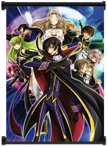 New Code Geass C C Wall Scroll Poster Home Decor Japan Anime Stoffposter 45x68cm Collectibles Japanese Anime