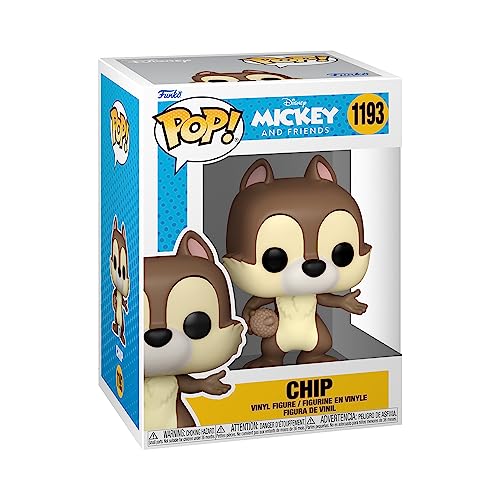 Funko Pop! Disney: Classics - Chip - Figura de Vinilo Coleccionable - Idea de Regalo- Mercancia Oficial - Juguetes para Niños y Adultos - Muñeco para Coleccionistas y Exposición
