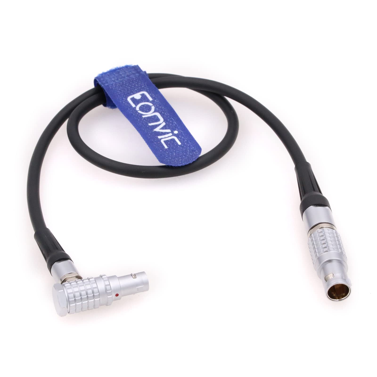 EONVICRonin 2 6 Pin Male to 0B 2 Pin Male Power Cable for Teradek Transvideo Paralinx Transmitter/SmallHD 503 703 Cine 7/Teradek Bond Bolt Transmitter Monitor (Right Angle)