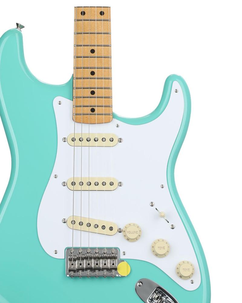 Amazon.com: Fender Vintera 50s Stratocaster Electric Guitar, Sea