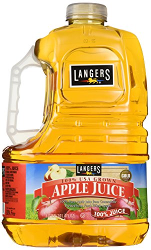 Image of Langers Apple Juice, 3 Liter Bottle