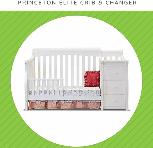 Miniatura 5 de Riel de seguridad para camas pequeñas Sorelle Convertible Cunas – Riel de madera maciza para conversión de cuna convertible a cama infantil – Riel