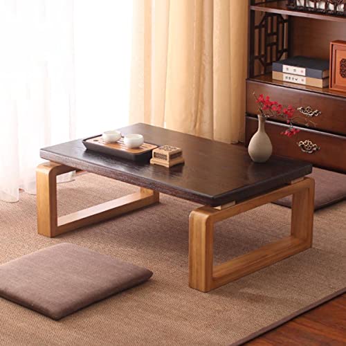 Table basse en bois compacte pour optimiser l'espace des petits salons