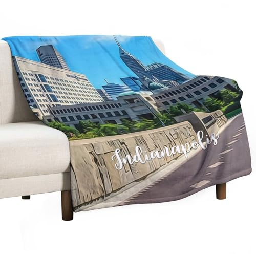 Plaid Indianapolis idée cadeau confort pour maman et père