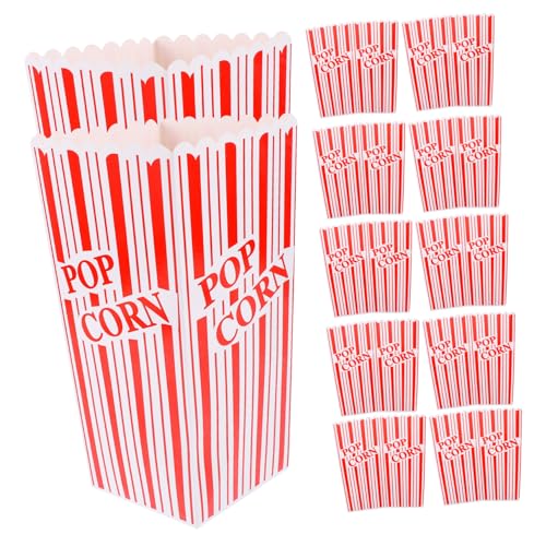UTHCLO Popcorn Boxes Bulk 12pcs Party Popcorn Containers Movie Night Supplies Decorative Popcorn Buckets