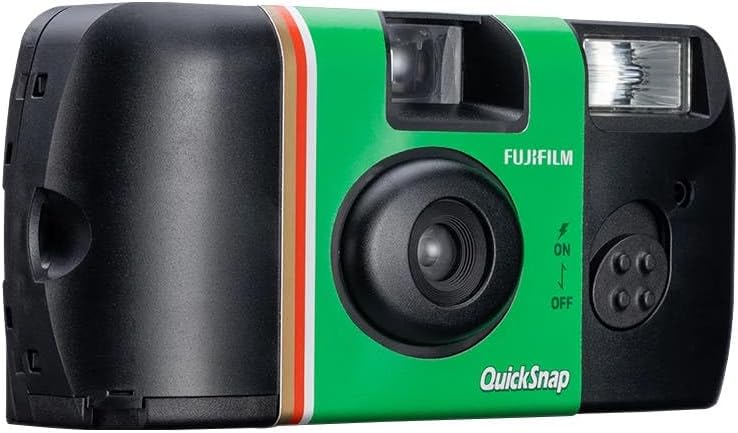 Fujifilm Quicksnap Flash One-Time-Use Disposable Camera (27 Exposures)