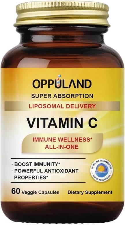 Liposomal Vitamin C 60 Veggie Capsules