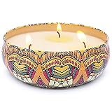 Citronella Candle Outdoor, Large 3 Wicks 13.5oz Soy Wax Bugs Away Candles for Outside Patio Porch