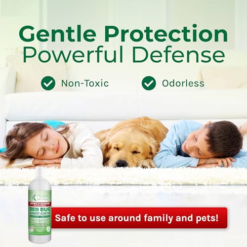 Image of Hygea Natural Extra Strength Bed Bug & Lice Laundry Additive, 1 Gal | Environmentally responsible, odorless, stain-free liquid treatment. Safe for children and pets in any water temperature.