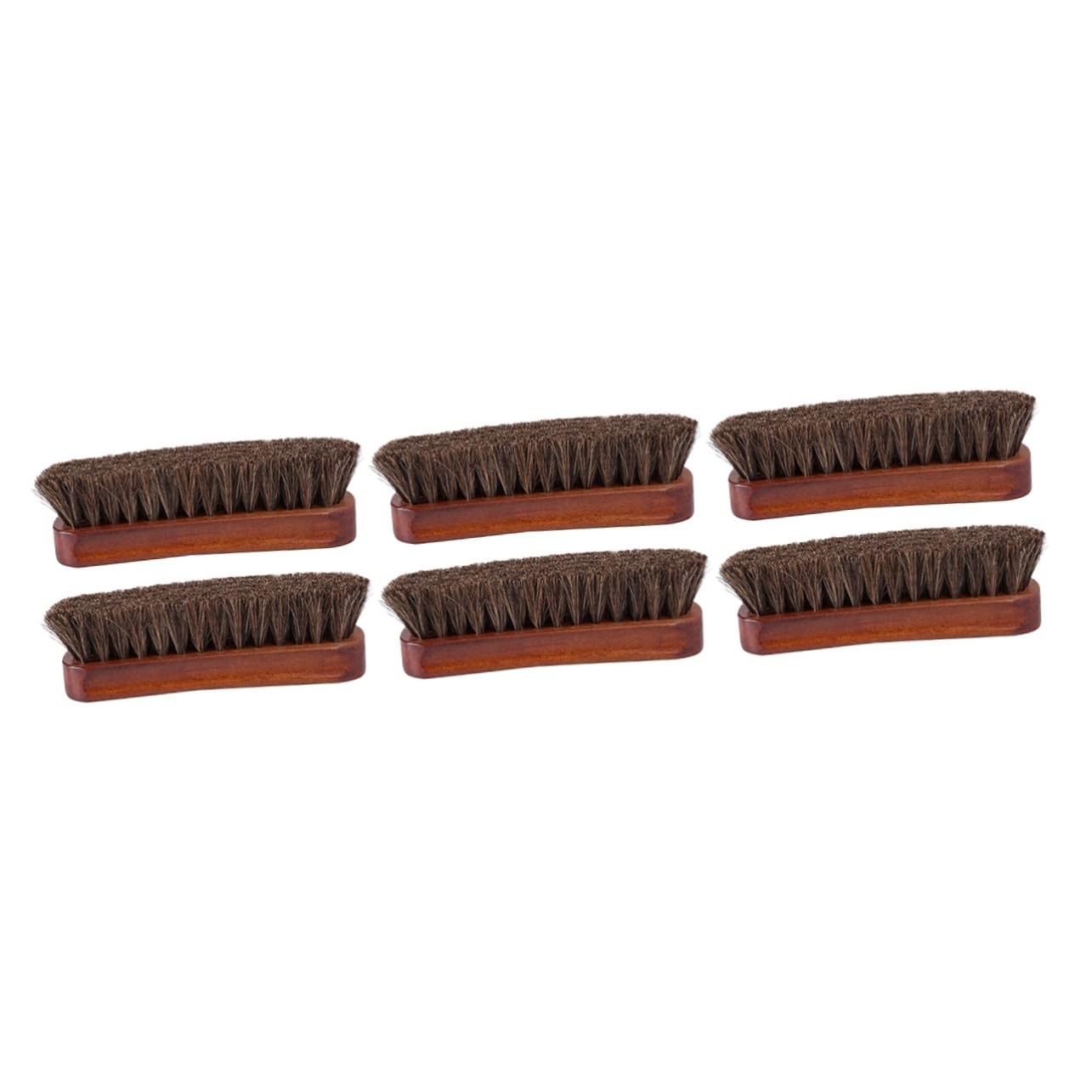 BESPORTBLE 3 Set Spazzola In Legno Con Crine Di Cavallo Pulisci Scarpe Spazzola Per Scarpe Spazzola Per La Pulizia Delle Scarpe Kit Per La Pulizia Delle Scarpe Spazzole 2 pezzi*3
