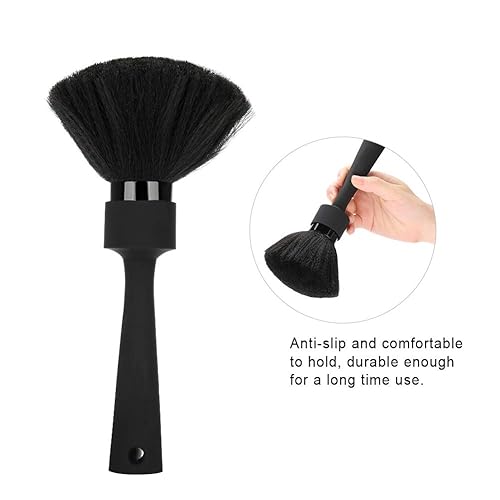 Miniatura 7 de YUYTE Plumero De Cuello Barbería Para Niños, plumero de cuello, cepillo de pelo suave, plumero de cuello de peluquería corte de pelo peinado cepillo