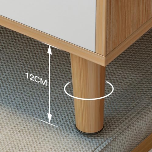 Tocador pequeño de diseño simple para aprovechar el espacio del ventanal en casa 8