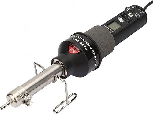 Miniatura 6 de Garosa Pistola de calor multiusos portátil de 450 W LCD ajustable pistola de aire caliente de calor electrónico estación de soldadura IC SMD BGA