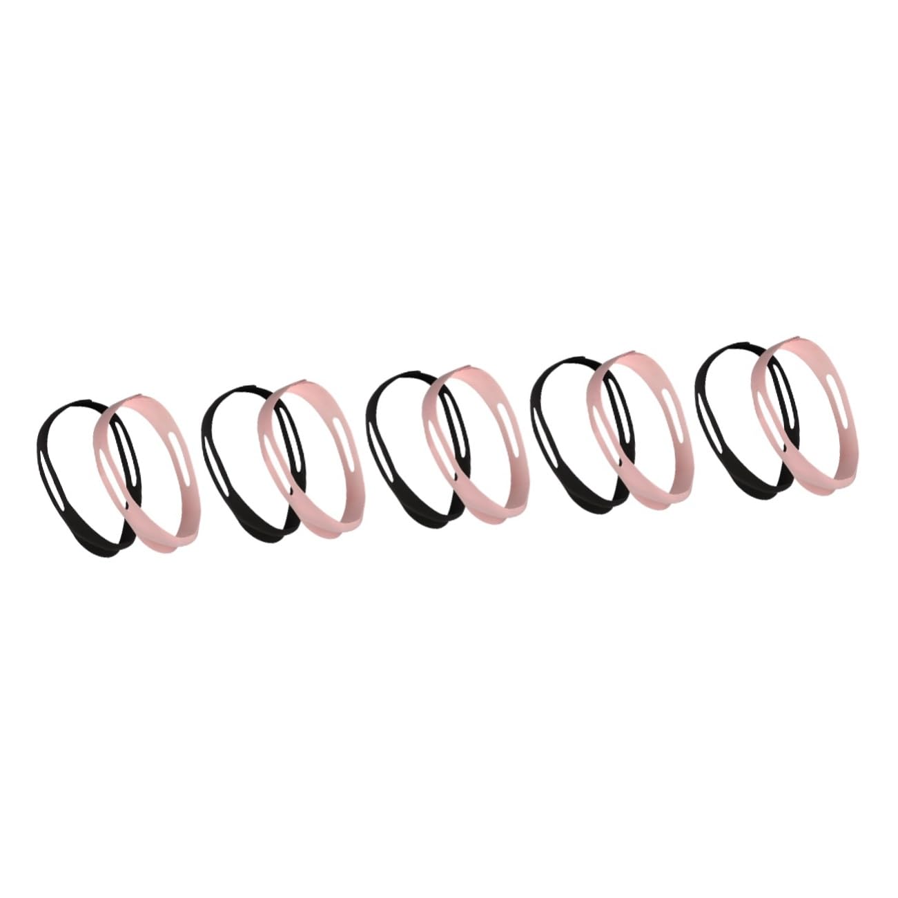5 Series Correa De Barbilla Antironquidos Dispositivo Cómodo Para Dejar De Roncar Soporte Para Mandíbula Previene Ronquidos 2 Piezas X 5