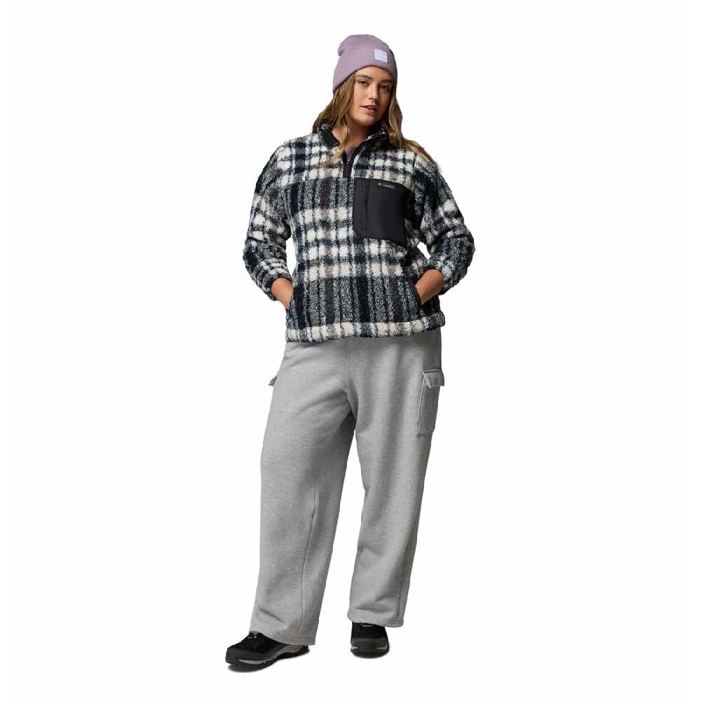 Columbia West Bend 1/4 Zip 2 Pull Over in pile Donna (Pacco da 1)