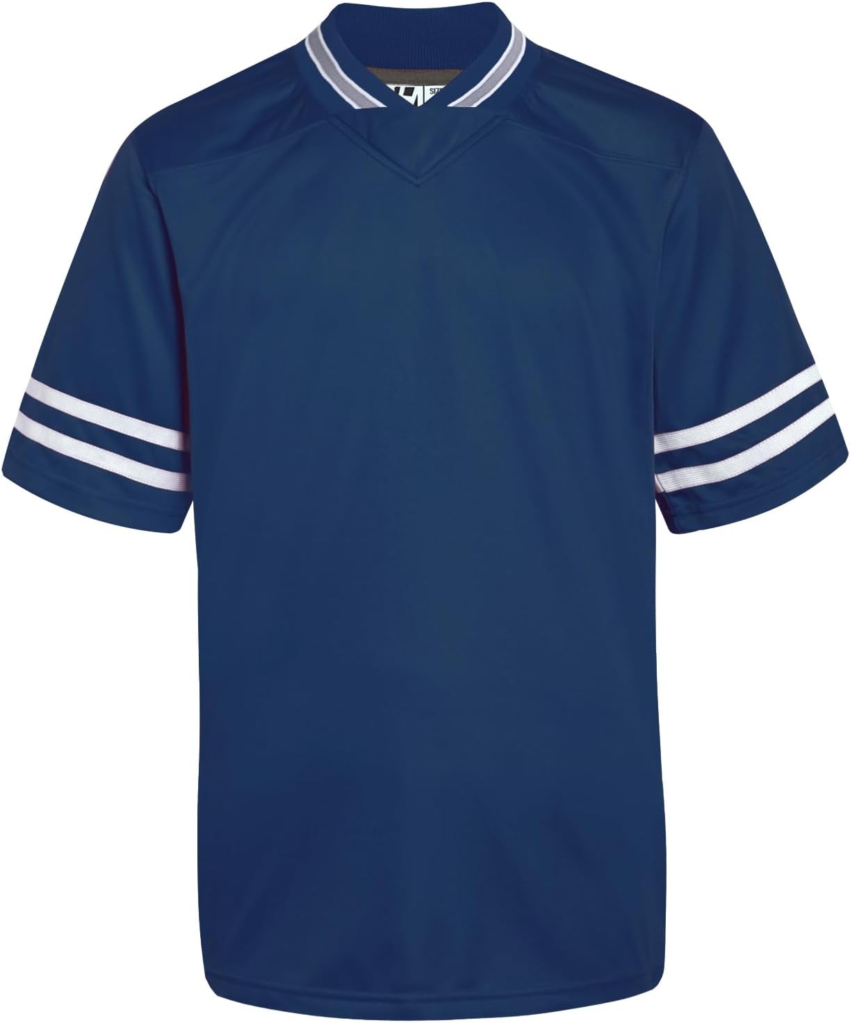 Pullonsy Men's Blank Football Jersey Short Sleeve - Breathable Customizable Polyester Shirt for Sports, Teams & Casual Wear