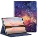 Produktbild FINTIE Schutzhülle kompatibel mit iPad Pro 11 Zoll (2022/2021/2020/2018, 4. / 3. / 2. / 1. Generation)  Multi-Winkel-Folio-Hülle mit Stifthalter und Tasche, automatische Wake/Sleep, Galaxy