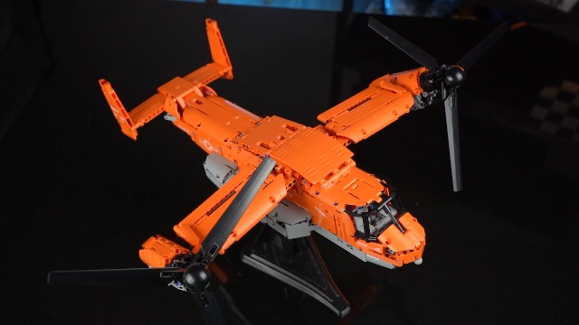Amazon.com: YYKNGYI V22 Large Scale Tiltrotor Aircraft Building
