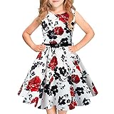 Vintage-Mädchen Kleid perfektes Paar mit Strickjacke, Mantel, Slip, Leggings, die für tägliche Casual, Party, Hochzeit, Bankett, Kirche, Schule, Ostern, Halloween, Weihnachten passen.