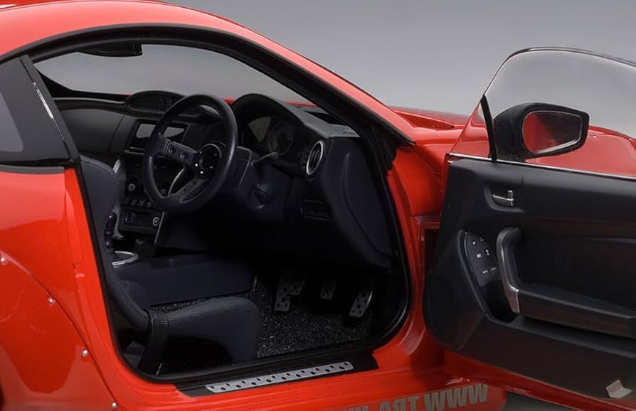 Amazon.com: 1/18 AUTOart Rocket Bunny 86 (RED/Silver Wheels) Car